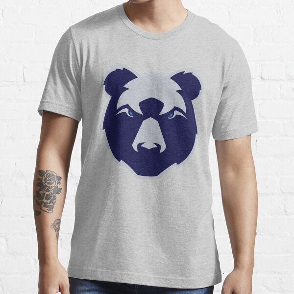 Bristol Bears T-Shirt Word Art Bear Head Logo Shirt