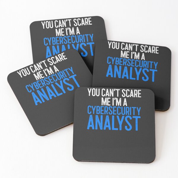 Item preview, You Can't Scare Me I'm A Cybersecurity Analyst IT Gift designed and sold by EricJP.