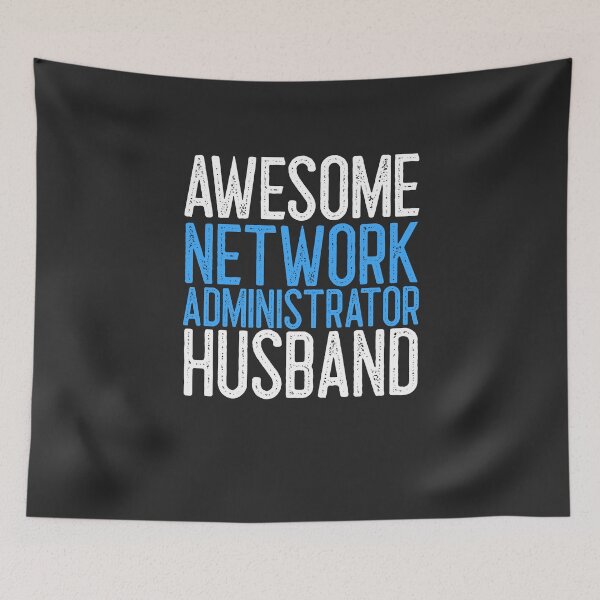 Item preview, Awesome Network Administrator Husband IT Gift designed and sold by EricJP.