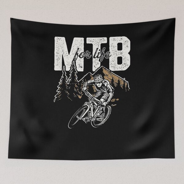 Item preview, Mtb For Life Downhill Mountainbiker  designed and sold by saigeorion.