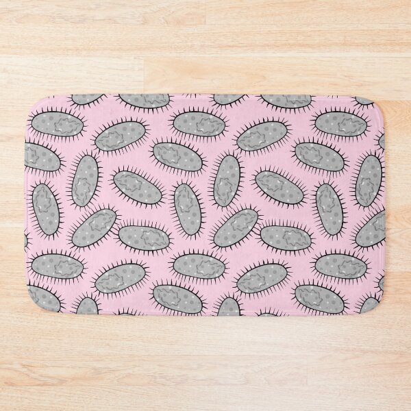 Item preview, Cute E coli Bacteria on Pink designed and sold by fogoosherie.
