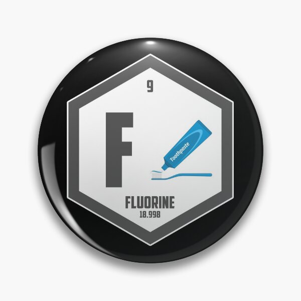 Item preview, Fluorine Chemical Element Periodic Table Gift designed and sold by TTFMerch.
