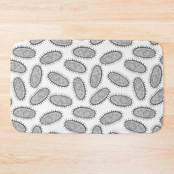 Item preview, Cute E coli Bacteria on White designed and sold by fogoosherie.