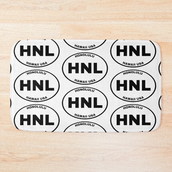 Item preview, HNL - Honolulu - IATA Code  designed and sold by Locktavia.