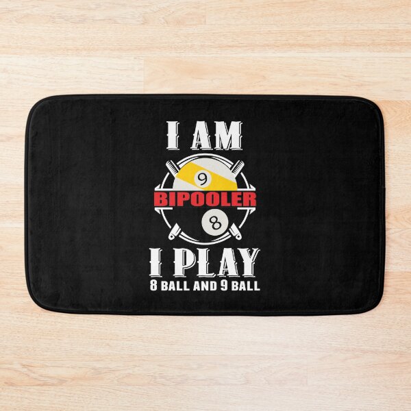 Item preview,  I am Bipooler I play 8 ball and 9 ball Billiards Tshirt designed and sold by sols.