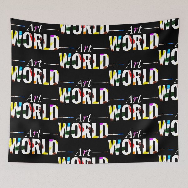 Item preview, Art World brushstroke ( multicolours) designed and sold by Mara9.