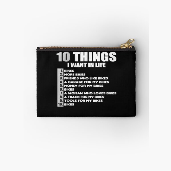 Item preview, 10 Things I Want In My Life Bikes Motorbike Biker  designed and sold by saigeorion.