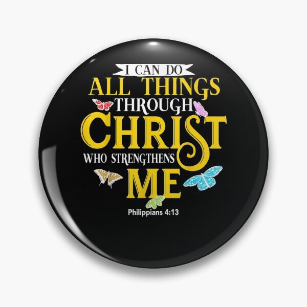 Item preview, I Can Do All Things Through God Art Religious Scripture Gift  designed and sold by saigeorion.
