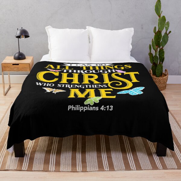 Item preview, I Can Do All Things Through God Art Religious Scripture Gift  designed and sold by saigeorion.
