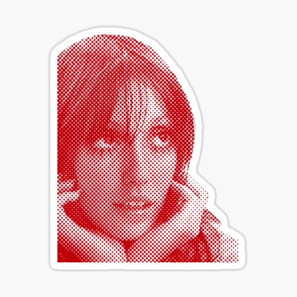 halftone shelley duval Sticker