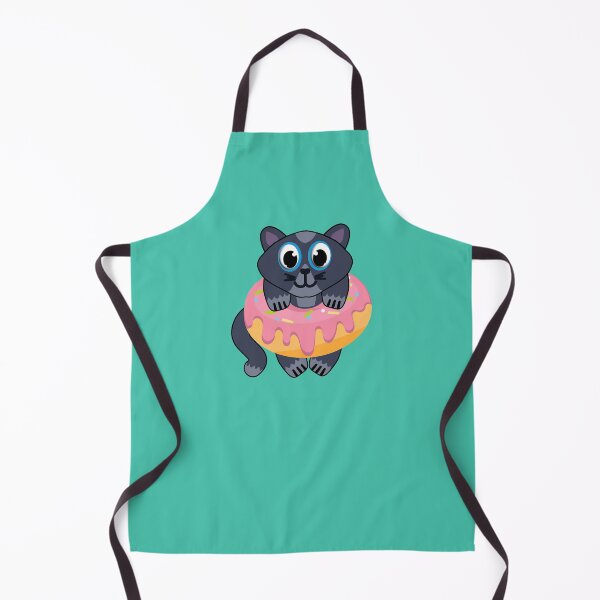Item preview, Gray cats love donuts designed and sold by catnbloom.