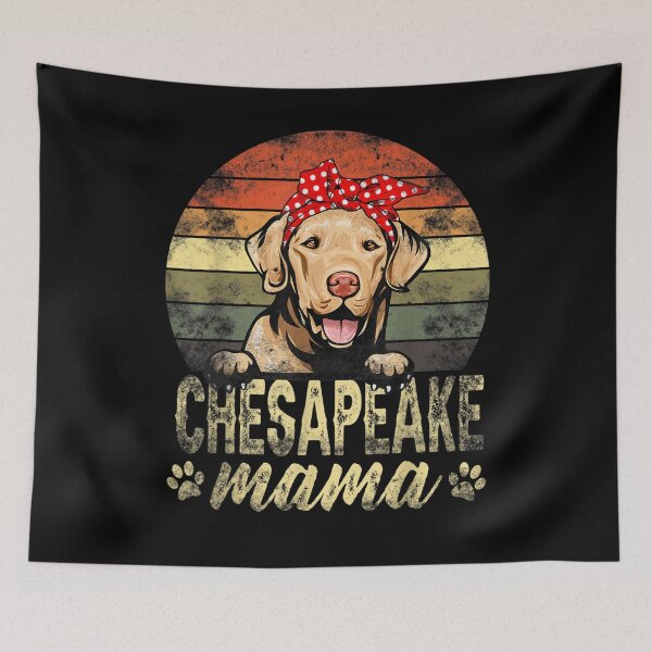 Item preview, Retro Chesapeake Mama Chesapeake Bay Retriever Mom Gift  designed and sold by saigeorion.