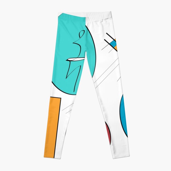 Okookram abstract fineart geometry 16 Leggings
