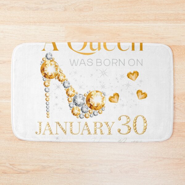 Item preview, A Queen Was Born On January 30 30th January Birthday  designed and sold by mylahKristian.