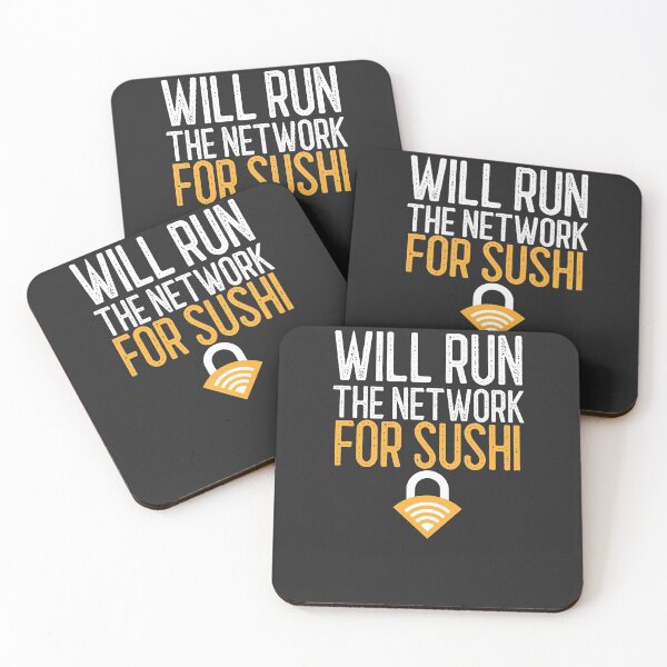 Item preview, Will Run The Network For Sushi IT Gift designed and sold by EricJP.