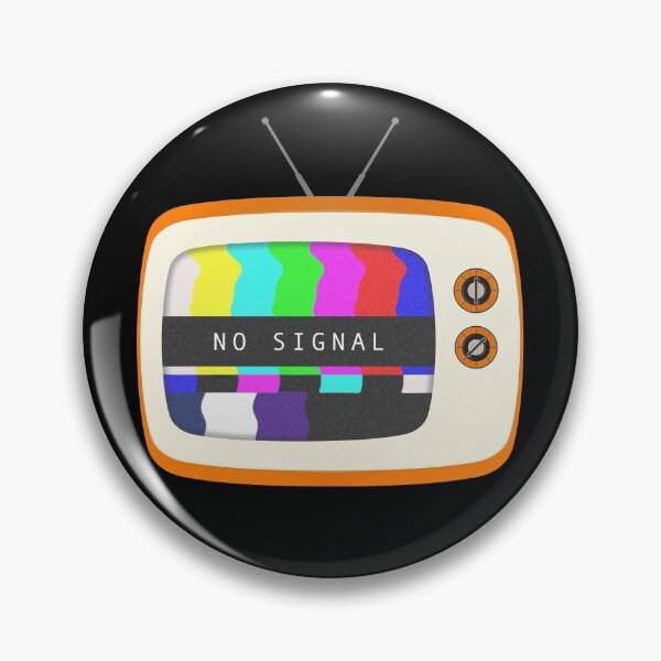 Item preview, No Signal. Vintage TV designed and sold by shirtdan.