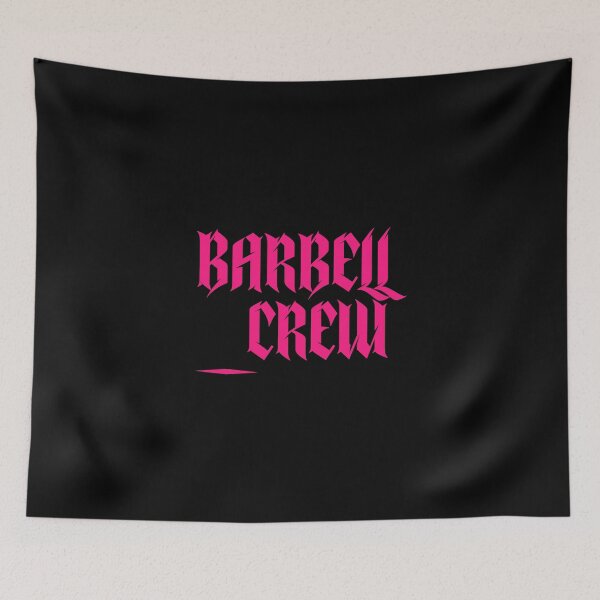 Item preview, BARBELL CREW (PINK) designed and sold by HeavyLiftGift.