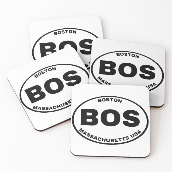 Item preview, BOS - Boston - IATA Code  designed and sold by Locktavia.