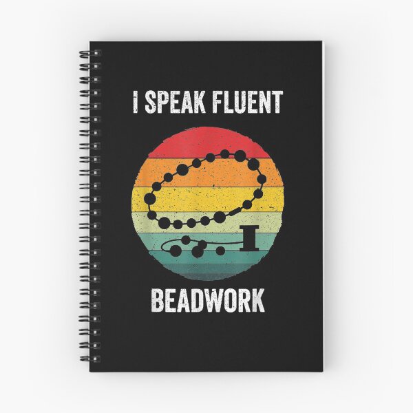 Item preview, I Speak Fluent Beadwork Vintage Beading Gift  designed and sold by sariyahharry.
