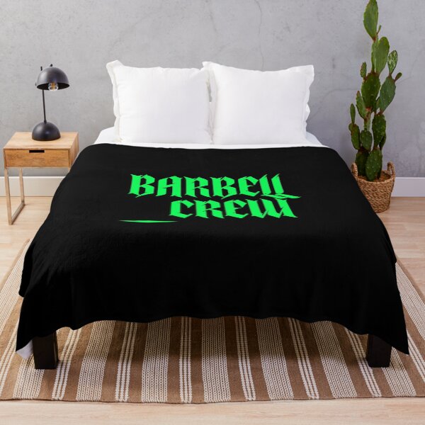 Item preview, BARBELL CREW (GREEN) designed and sold by HeavyLiftGift.