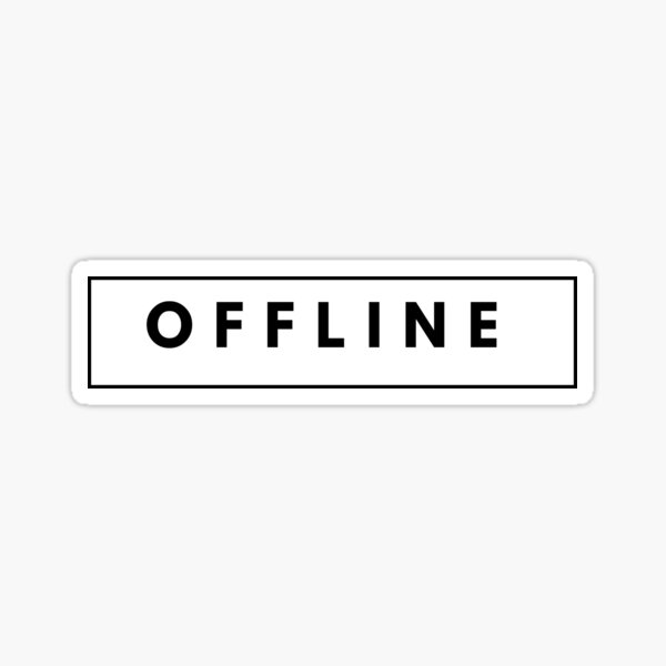 Offline Sticker