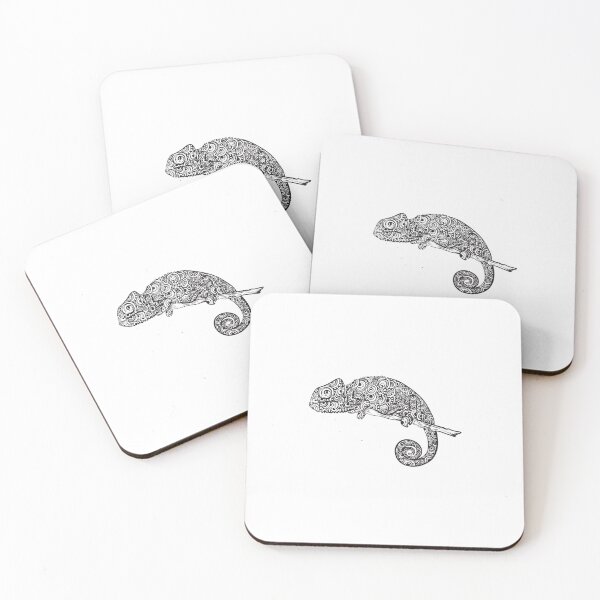 Item preview, Chameleon Mandala Pattern Reptile Lizard Pet designed and sold by alifehcmc.