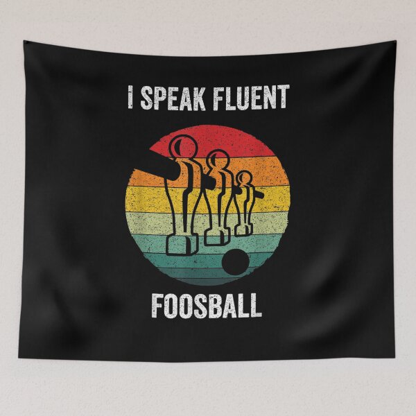 Item preview, I Speak Fluent Foosball Vintage Table Soccer Gift  designed and sold by sariyahharry.