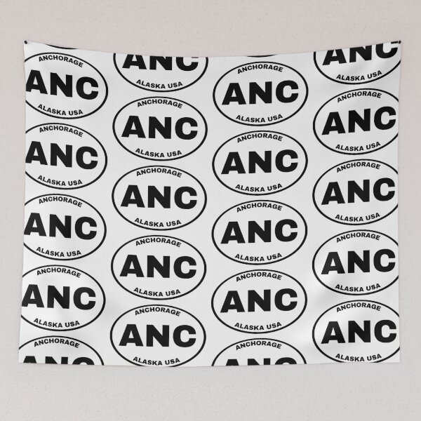 Item preview, ANC - Anchorage - IATA Code  designed and sold by Locktavia.
