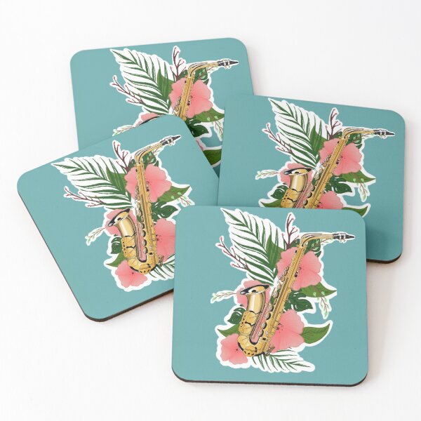 Item preview, Saxophone Floral designed and sold by Ms-Mermaid2.