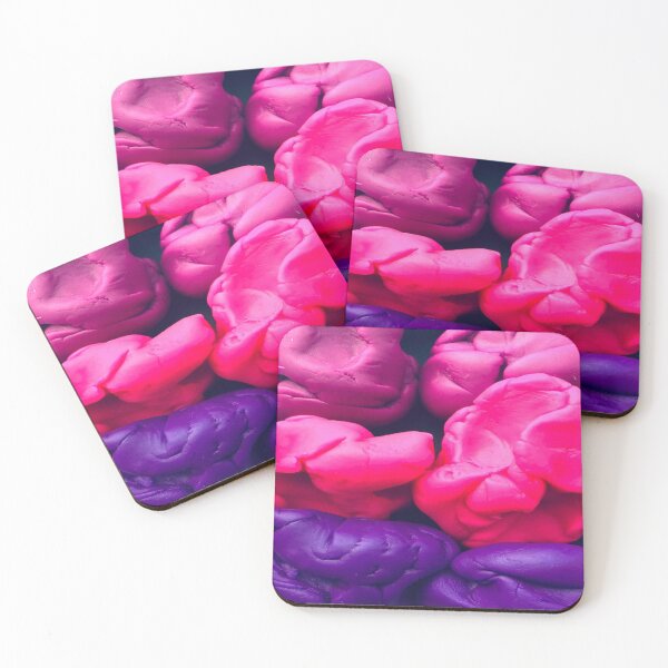 Item preview, play doh colour pattern Melbourne art designed and sold by TramsmashGuy.