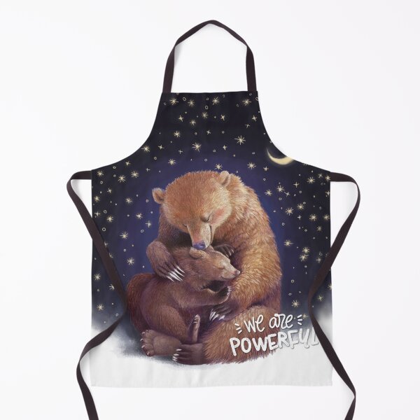 Item preview, We are POWERFUL with Bearhug designed and sold by MonKeeMAMA.