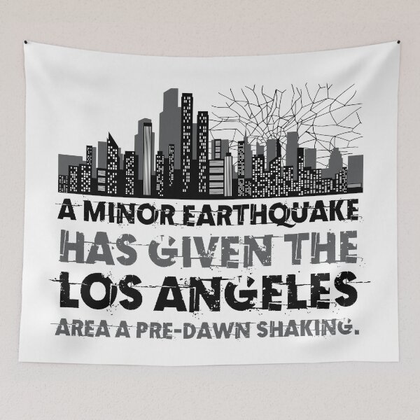 Item preview, los angeles earthquake designed and sold by hppkoala_am.
