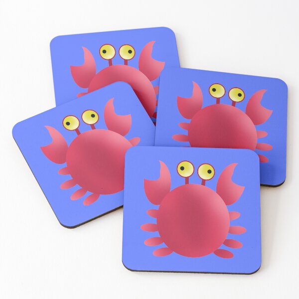 Item preview, Cute Happy Red Baby Crab designed and sold by Cuddlythopia.