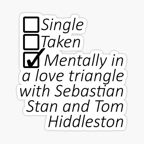 Sebastian Stan und Tom Hiddleston Sticker