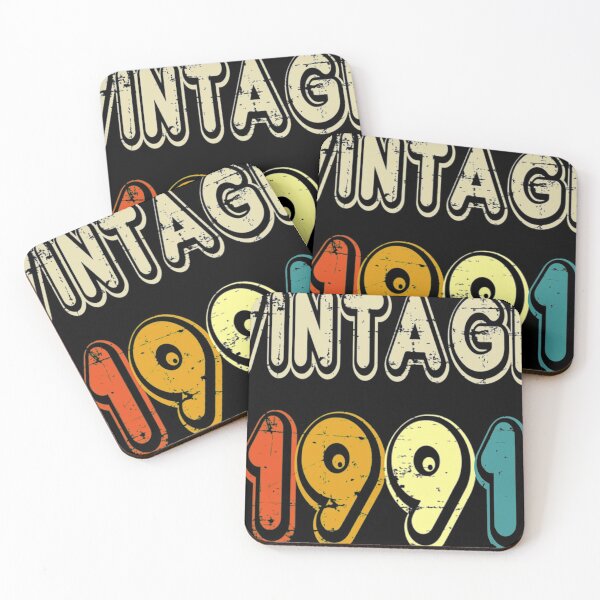 Aperçu de l'œuvre Vintage 1991 / 30e anniversaire / 30e cadeau d'anniversaire / 30e anniversaire meilleur ami / Est 1991/1991 créée et vendue par tigerro18.