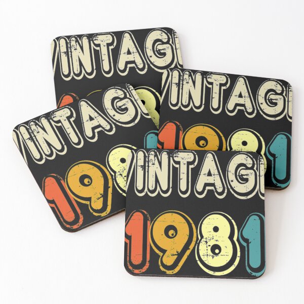 Item preview, Vintage 1981/ 40th Birthday Party/ 50th Birthday Gift/ 40th Birthday Best Friend/ Est 1981/ 1981 designed and sold by tigerro18.