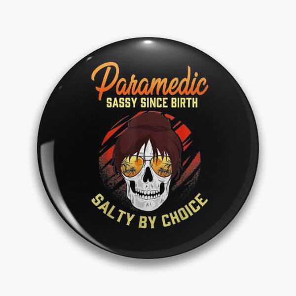 Item preview, Paramedic Funny Stupid Paramedic Gift Man Women Skull  designed and sold by sariyahharry.