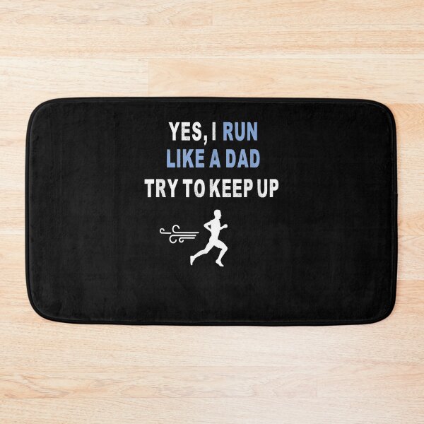 Item preview, Mens Yes I Run Like A Dad Try To Keep Up Runner Dad Running Gift  designed and sold by sariyahharry.