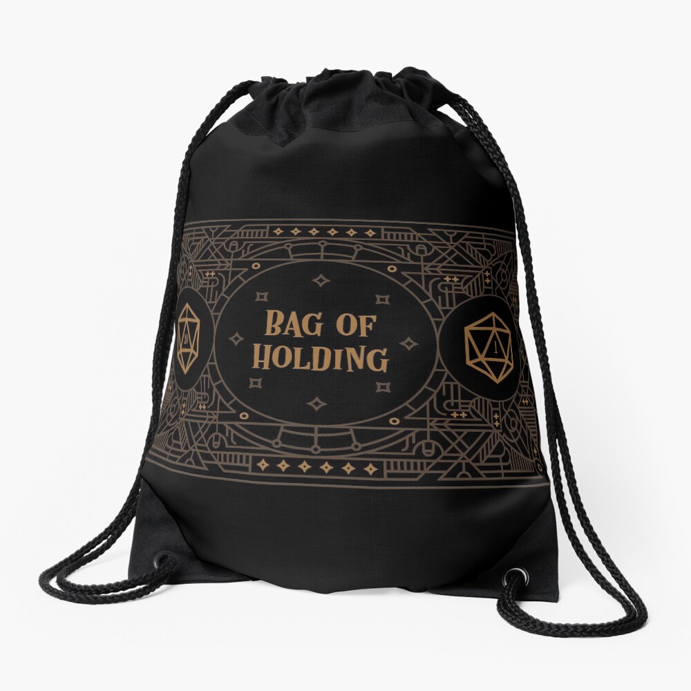 Bag of Holding Tabletop RPG Gaming Drawstring Bag
