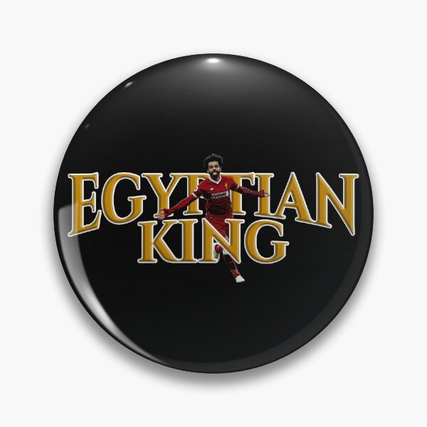 Item preview, Mohamed Salah, Egyptian King - Liverpool FC designed and sold by Stalking Kopites.