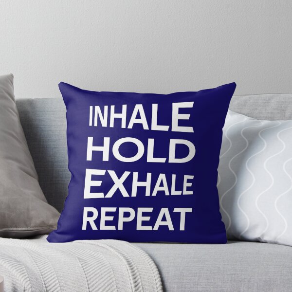Item preview, Inhale Hold Exhale Repeat designed and sold by CatArtStore.