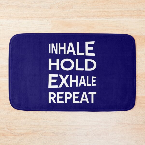 Item preview, Inhale Hold Exhale Repeat designed and sold by CatArtStore.