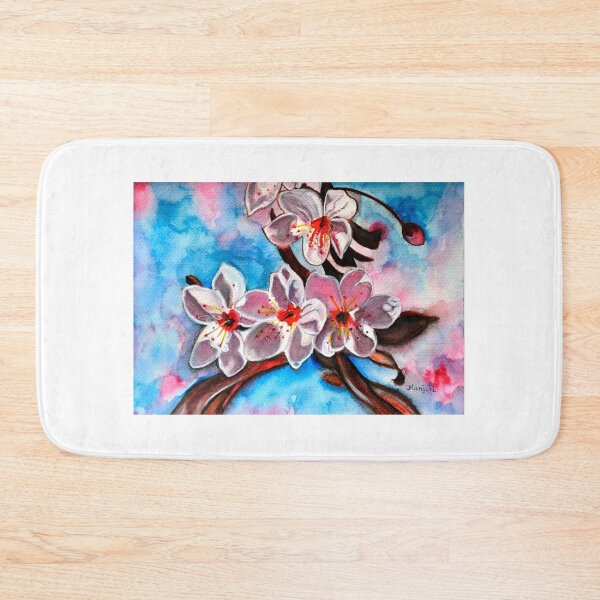 Item preview, Sakura flowers Japanese Cherry Blossom designed and sold by artbymanjiri.