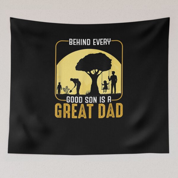 Item preview, Behind Every Good Son Is A Great Dad  designed and sold by sariyahharry.