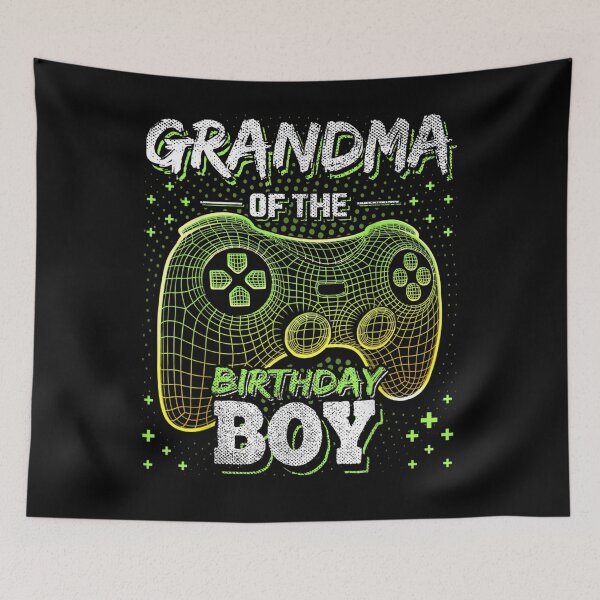 Item preview, Grandma Of The Birthday Boy Matching Video Game Birthday  designed and sold by sariyahharry.