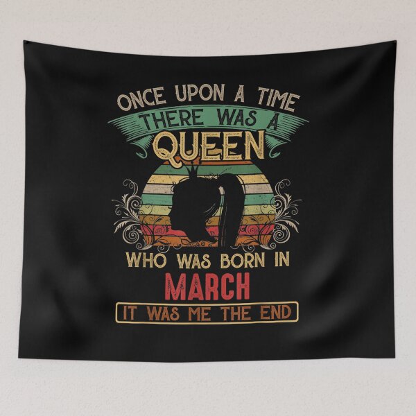 Item preview, Birthday There Was A Queen Born In March  designed and sold by sariyahharry.