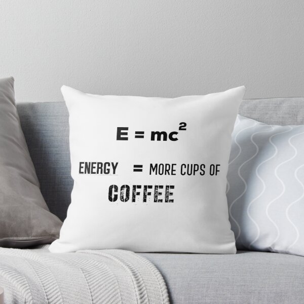 Item preview, E = mc Energy = More Cups Of Coffee !! designed and sold by UncleStuScience.