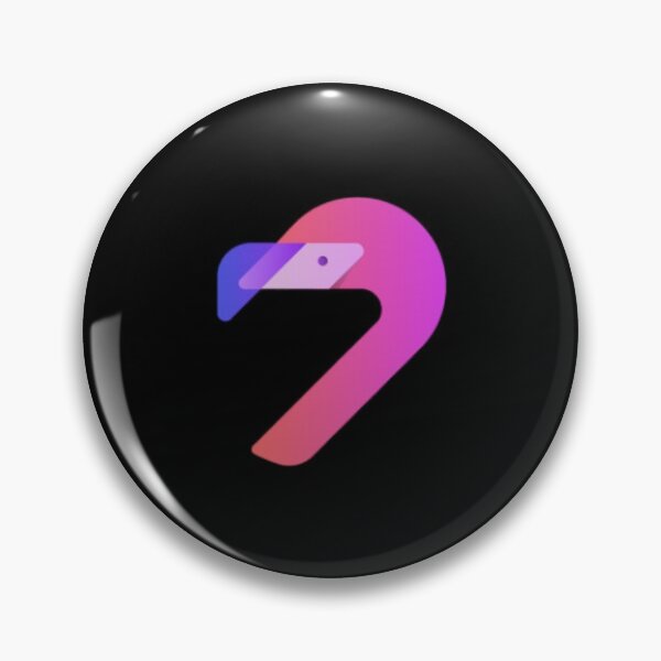 Item preview, Cryptocurrency: Flamingo Finance (FLM) black designed and sold by Bouzdesigns.