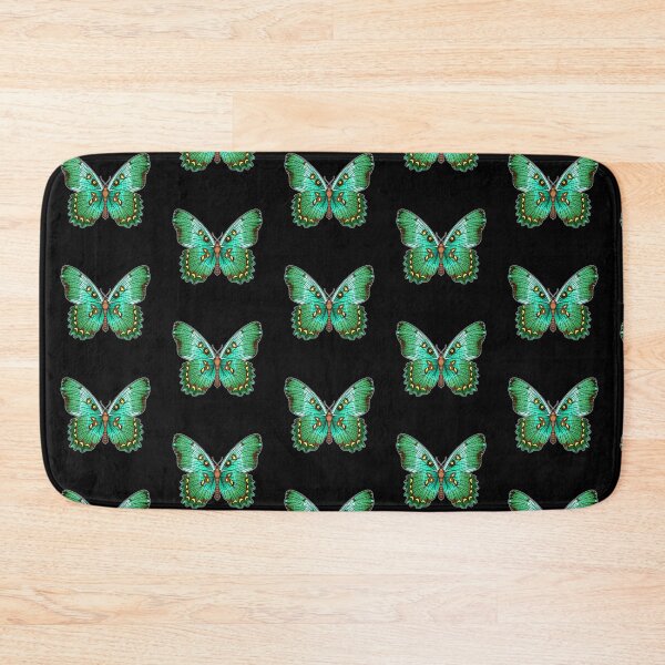 Item preview, Emerald Green Butterfly with intricate wing details designed and sold by Gerhanj.