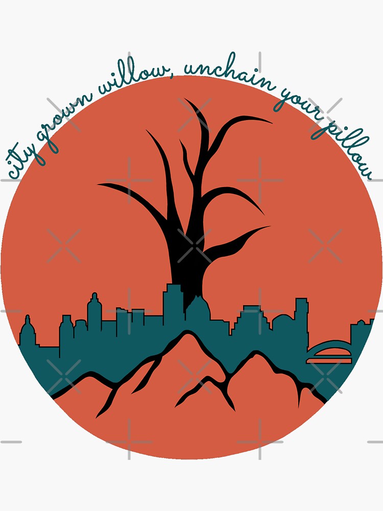 "Unchain your pillow " Sticker for Sale by gunpowdersdust Redbubble